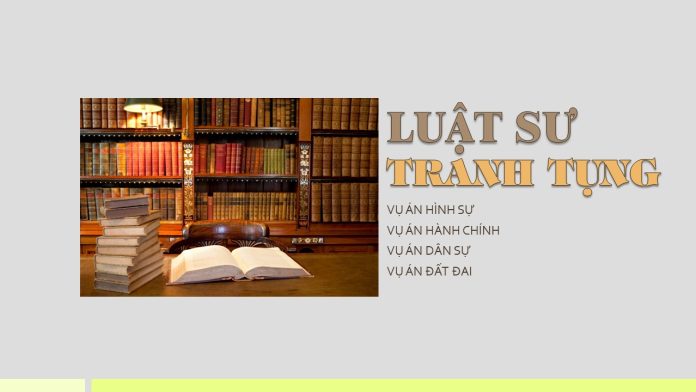 luat su tranh tung hinh su gioi