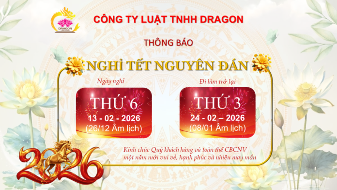 luat dragon thong bao nghi tet 2026