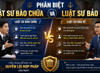 Phân biệt “Luật sư bào chữa” và “Luật sư bảo vệ”