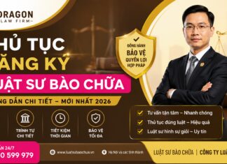 Thủ tục đăng ký luật sư bào chữa mới nhất năm 2026 – Hướng dẫn chi tiết từ A đến Z