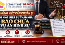 Những việc cần chuẩn bị khi nhờ luật sư tham gia bào chữa vụ án hình sự